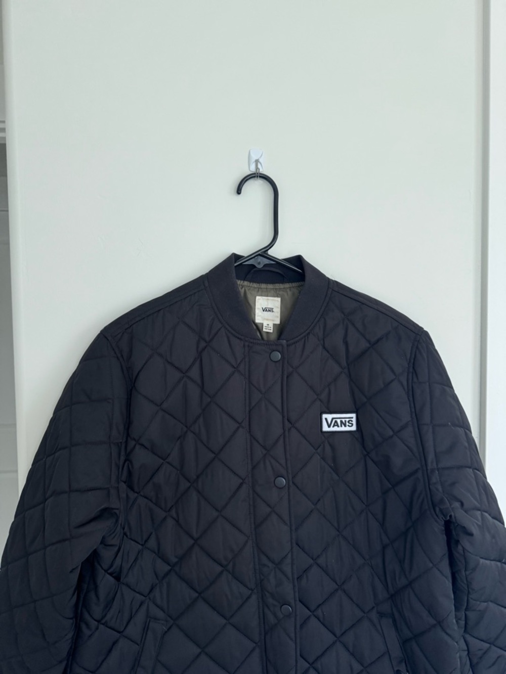 Vans Black Quilted Puffer Jacket